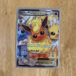 Pokemon Flareon EX RC28/RC32 Generations Radiant Collection Full Art Holo 170 - Image 1