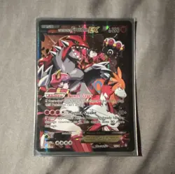 Team Magma's Groudon EX Full Art Holo Ultra Rare 15/34 Double Crisis English - Image 1