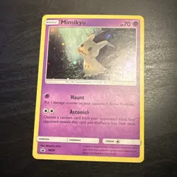 The Pokemon Company Mimikyu SM29 Pokemon Promos Holo Promo Eng 70 HP 2017 Basic - Image 1