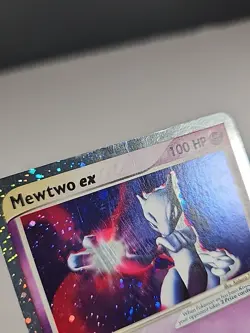 2003 Pokemon Ruby & Sapphire Mewtwo EX Holographic 101/109 Raw - Image 5