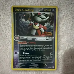 Dark Slowking 9/109 Team Rocket Returns 80 HP (2004) - Image 1