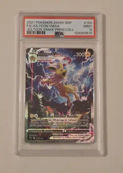 Jolteon VMAX SWSH184 SWSH: Sword & Shield Promo Cards Holo - Image 1