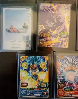 Dragon Ball Super Heroes Dramatic Art Sec Goku Vegeta Abs Rare Card Lot Secret - Image 2