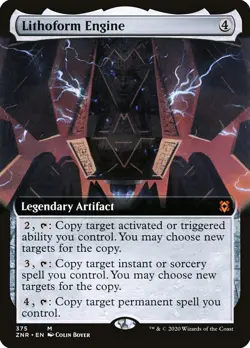 Lithoform Engine (Extended Art) 375 Zendikar Rising Normal NM - Image 1
