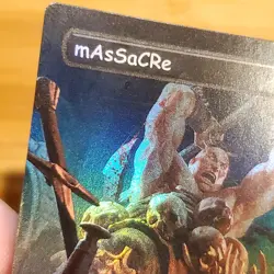 Massacre, Secret Lair Foil - 9991, Magic MTG LP See Pics - Image 3