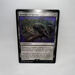 Revenge of Ravens Commander Lord of the Rings Magic The Gathering - Image 1