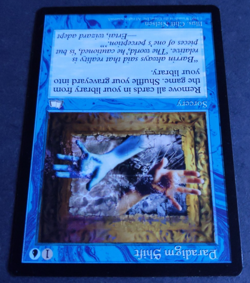 MTG Paradigm Shift | Weatherlight | NM | Blue Sorcery Rare | - Image 3