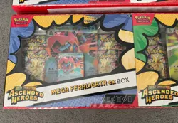 Pokemon TCG Mega Evolution Ascended Heroes Mega EX Boxes 2 Pack x2 COSTCO - Image 2