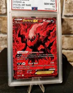 POKEMON DARKRAI Ex SAR Signed UV Italian Artist Fanmade 13 Of 33 - Image 3