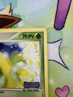Pokemon TCG Bayleef 35/115 Holo Italian EX Unseen Forces Rare Vintage - Image 3