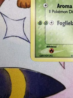 Pokemon TCG Bayleef 35/115 Holo Italian EX Unseen Forces Rare Vintage - Image 5
