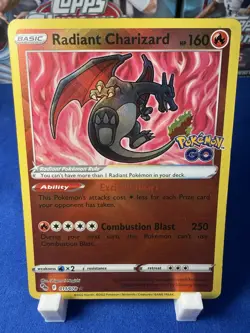 Radiant Charizard 011/078 Pokemon GO Holo - Image 1