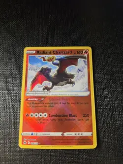 Pokemon TCG Radiant Charizard 020/159 Radiant Rare Holo EN 160 HP - Image 1