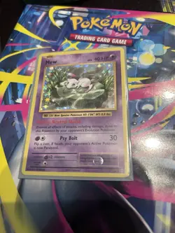 Pokemon Mew 53/108 Evolutions Holo Rare HP 40 English 2016 Psy Bolt (30) - Image 1