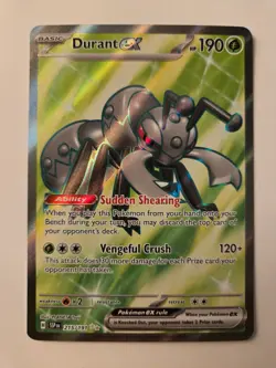 Pokemon Durant ex 215/191 - Surging Sparks Ultra Rare Holo - Image 1