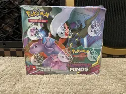 Pokemon TCG Sun & Moon Unified Minds Booster Box Sealed English 2019 - Image 1