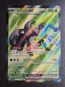 Durant ex 215/191 NM Surging Sparks Ultra Rare Pokemon - Image 1