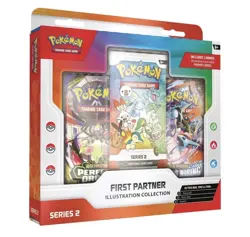 Series 2 Pokemon TCG: First Partner Illustration Collection Box Sealed - Image 1