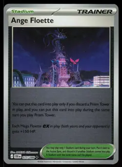 Ange Floette 075/086 Uncommon Chaos Rising Pokemon Reverse Holo Near Mint - Image 1