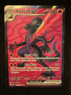 Pokemon TCG Salazzle EX Full Art Ultra Rare Holo Perfect Order - Image 1