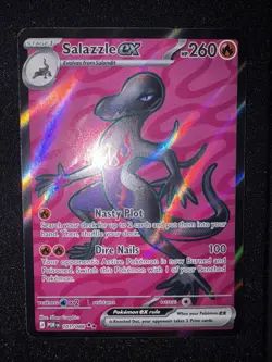 Pokemon TCG Salazzle EX Full Art Ultra Rare Holo Perfect Order - Image 2