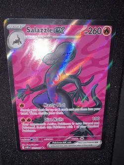 Pokemon TCG Salazzle EX Full Art Ultra Rare Holo Perfect Order - Image 3