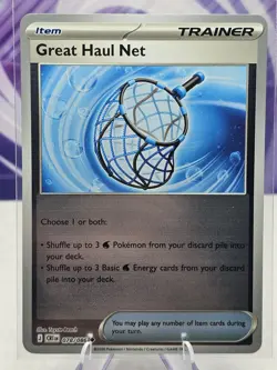 Great Haul Net 078/086 Uncommon Chaos Rising Pokemon Reverse Holo NM - Image 1