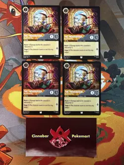 x4 The Troubadour - Musical Narrator - 11/204 Archazia's Island-Uncommon Lorcana - Image 1