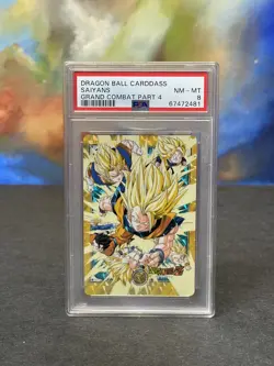 1996 Dragon Ball Carddass hors serie part 4 psa 8 - Image 1