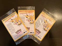 POKEMON SEALED ALL 3 Movie Promo Legendary Birds Moltres Articuno Zapdos WOTC - Image 1