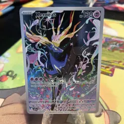 Xerneas 091/086 Me04: Chaos Rising Holo Pokemon TCG - Image 1