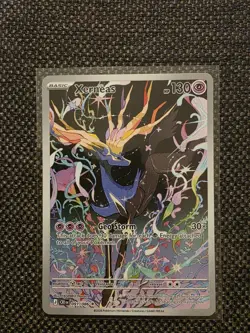Xerneas 091/086 Pokemon TCG Chaos Rising ME04 Illustration Rare Holo NM 2026 - Image 1