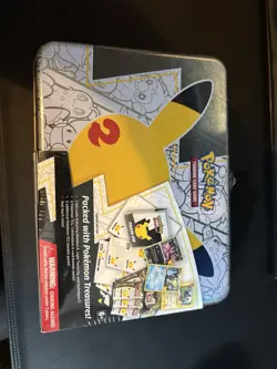 Pokemon TCG 25th Anniversary Celebrations Collector Chest Lunch Box Tin Sealed - Image 1