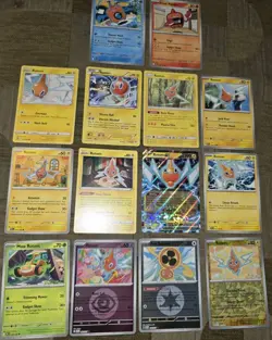 14 Rotom Pokemon Cards. 3 Holos & 1 EX NM - Image 1