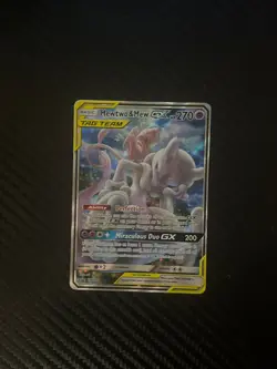 mewtwo and mew gx tag team sm191 Pokemon card - Image 1
