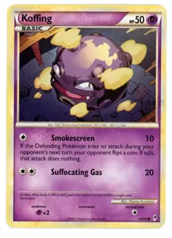 Koffing 60/95 Call of Legends Pokemon Card - Image 1