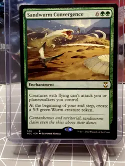 MTG Sandwurm Convergence Commander: Streets of New Capenna - NM - Image 1