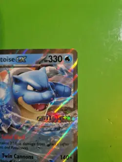 Pokemon Tcg Blastoise EX 030/142 - Stellar Crown - Stamped - Double Rare - Nm - Image 3