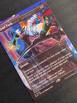 Fatal Push R 7020 Spider-Man Secret Lair SLD MTG NM+ - Image 3