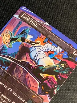 Fatal Push R 7020 Spider-Man Secret Lair SLD MTG NM+ - Image 4