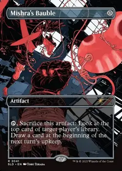 MTG Mishra's Bauble 2041 Secret Lair NM - Image 1