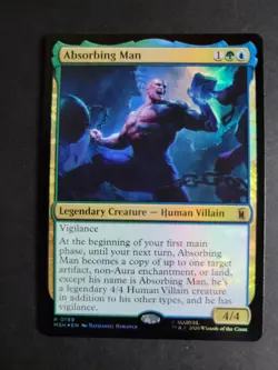 Absorbing Man (Foil) Rare MTG Marvel Super Heroes - Image 1