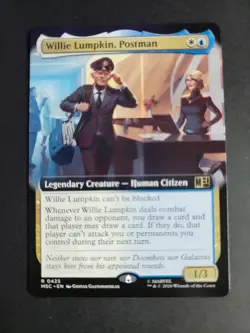 Willie Lumpkin, Postman (Extended Art) Rare Marvel Super Heroes Commander - Image 1