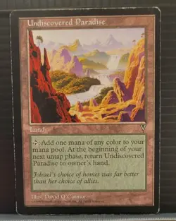 Mtg UNDISCOVERED PARADISE HP Reserve List -Argo- - Image 1