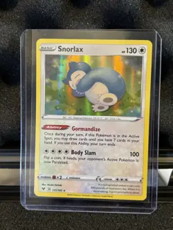 Pokemon TCG Snorlax 131/185 Vivid Voltage Holo Rare NM Pack Fresh - Image 1