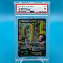 2012 Pokemon Black & White Regigigas Full Art Next Destinies 99/99 PSA 7 NM - Image 1