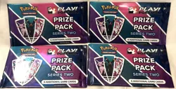 Pokemon 2022 Pokemon Play! Series Two 2 Prize Packs 4-Pack Bundle - Image 2