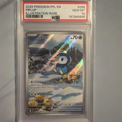 2025 POKEMON PFL EN-PHANTASMAL FLAMES ILLUSTRATION RARE #098 PSA 10 - Image 1