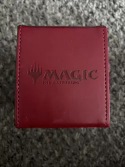 Ultra Pro Magic the Gathering Mythic Edition Leather Deck Box Alcove Flip Red - Image 4