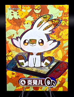 Pokemon Scorbunny QR - Eif Origins Collectors 2.0 PM-QR No.023 (Chinese) MINT - Image 1